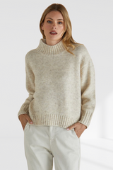 Lola Jumper - Cream | Betty Basics