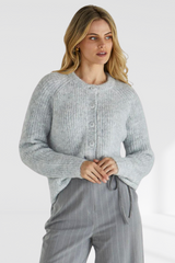 Romee Cardi - White Marle