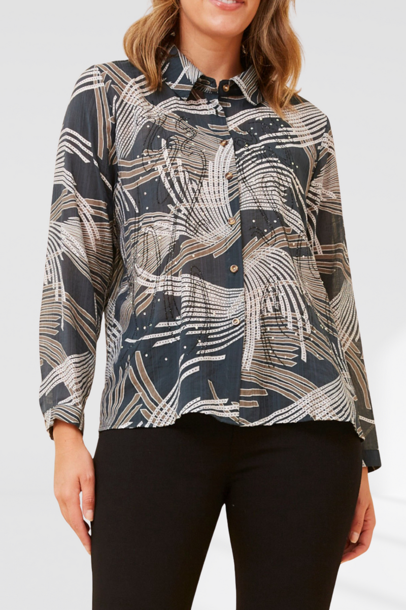 Harri top - Teal