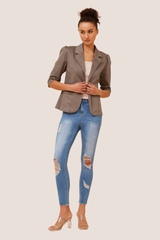 Anna blazer- taupe