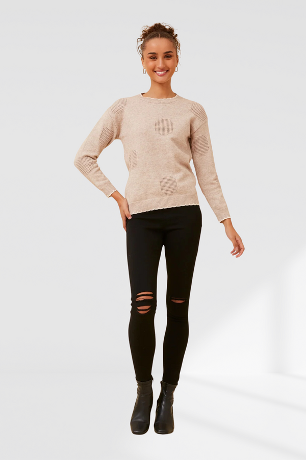 Pippa knit - beige