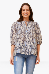 Sonia shirt - multiple blue