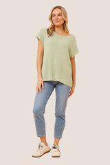 Evie top - Mint