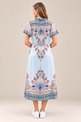 Reiss Midi Dress - Blue