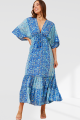 Chloe maxi dress - blue