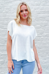 Maria knit- winter white