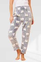 Koala Plush Pants-Navy