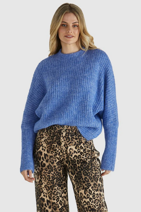 Romee Knit - Blue Marle | SASS