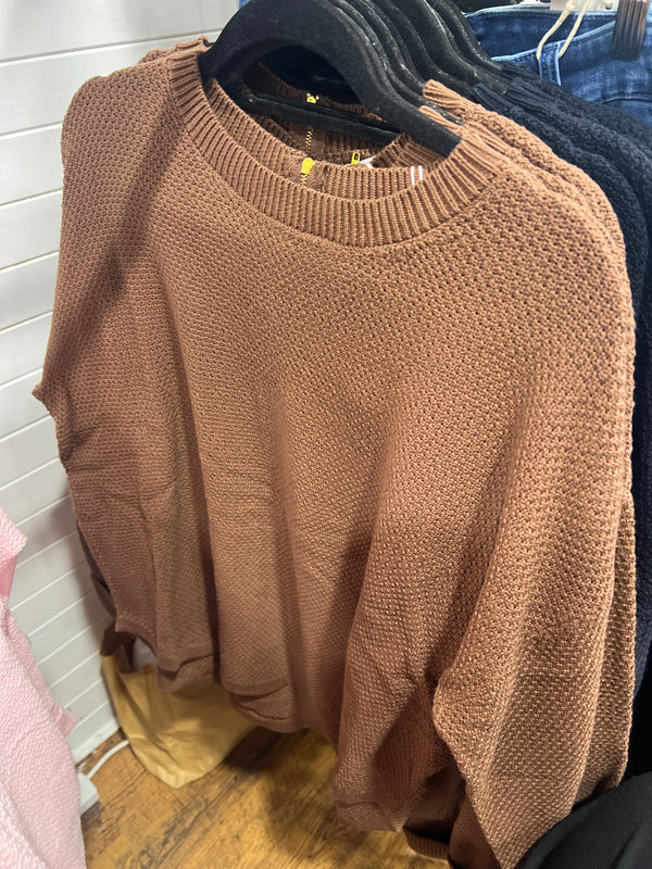 Amy knit - Brown