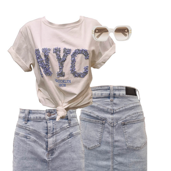 NYC Tee- white