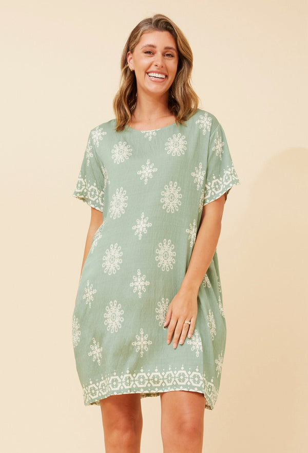 Nora dress - sage