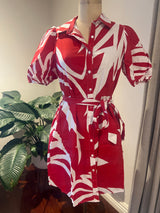 Alanna dress - red