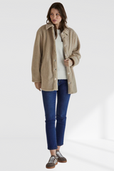 Teddy Jacket - Latte | Betty Basics