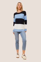 Splice knit - Light blue