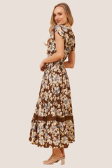 Claudia dress- chocolate
