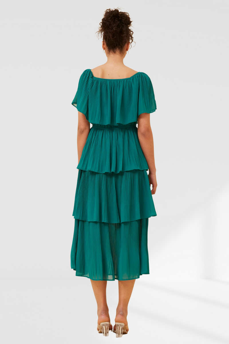 Madeline Dress - Emerald