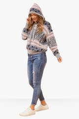 Lillian knit - multi grey