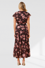 Tabitha Dress - Pink/Black