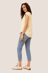 Vogue tee- lemon sorbet