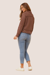 Marjorie jacket - chocolate