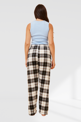 Fluffy pants  - Multi Black