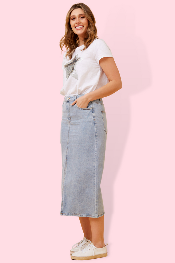 Jordan Denim Skirt