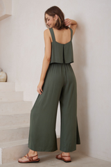 Carla jumpsuit - khaki