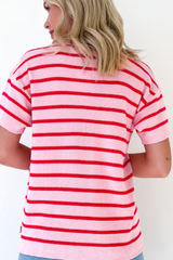 Sav Knit - Pink/Red