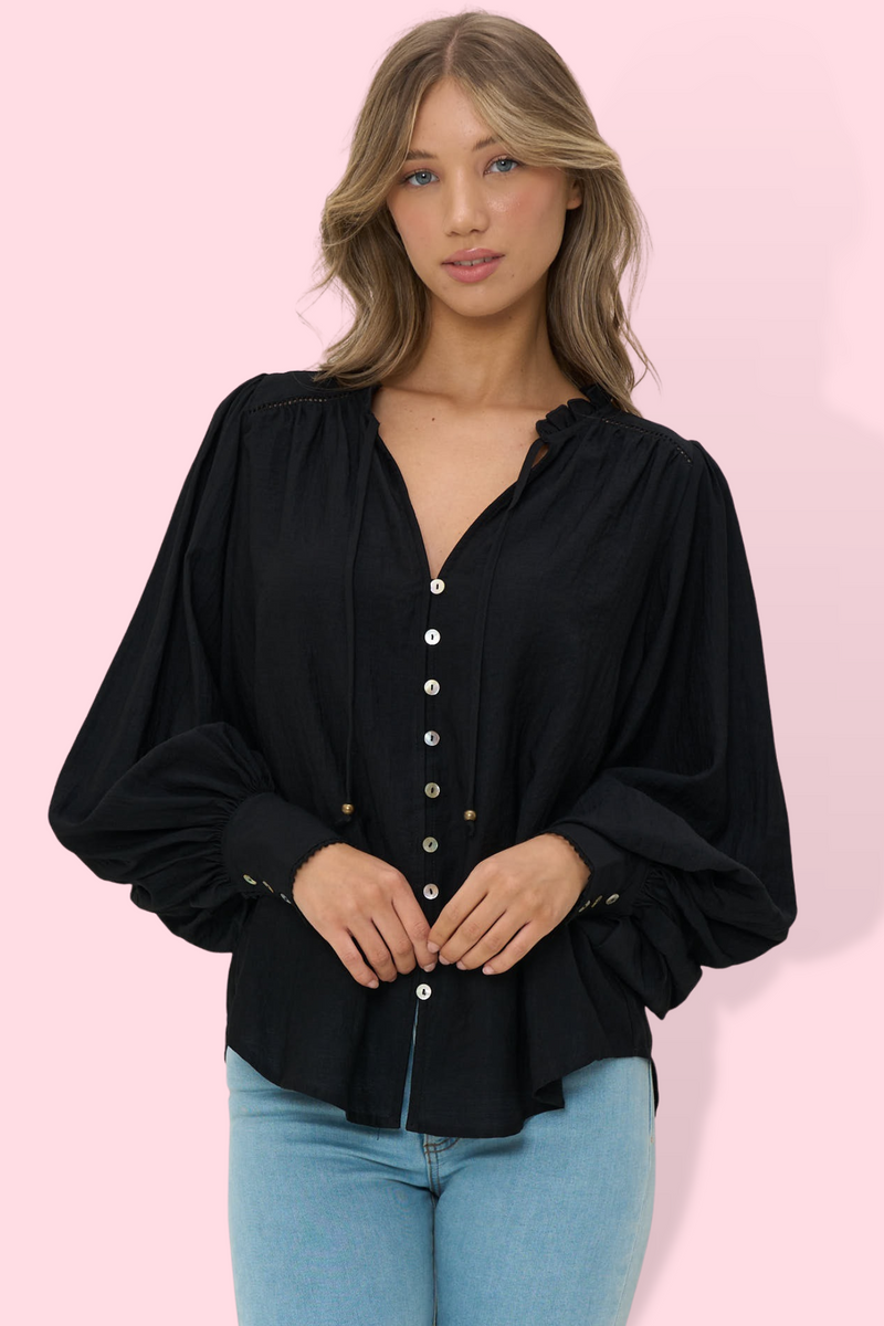 Emma Shirt - Black