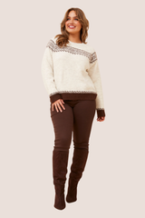 Olga knit oatmeal