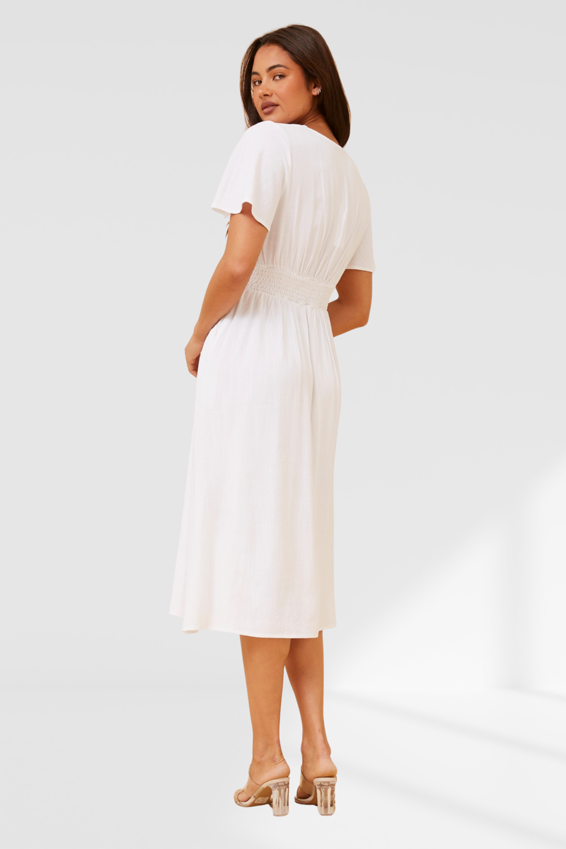 Renee dress - White