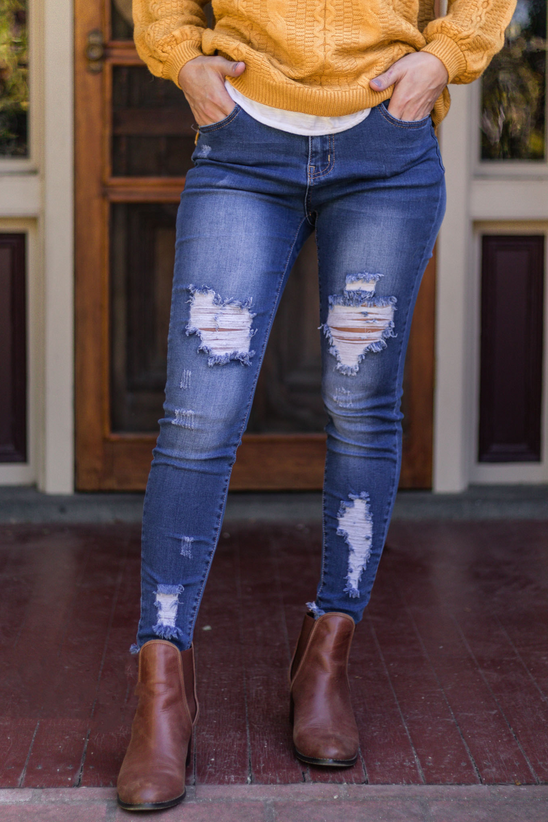 Ryver Distressed Jeans
