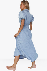 Solene denim dress