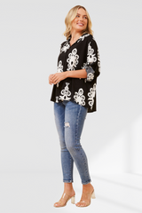 Abstract Print Shirt