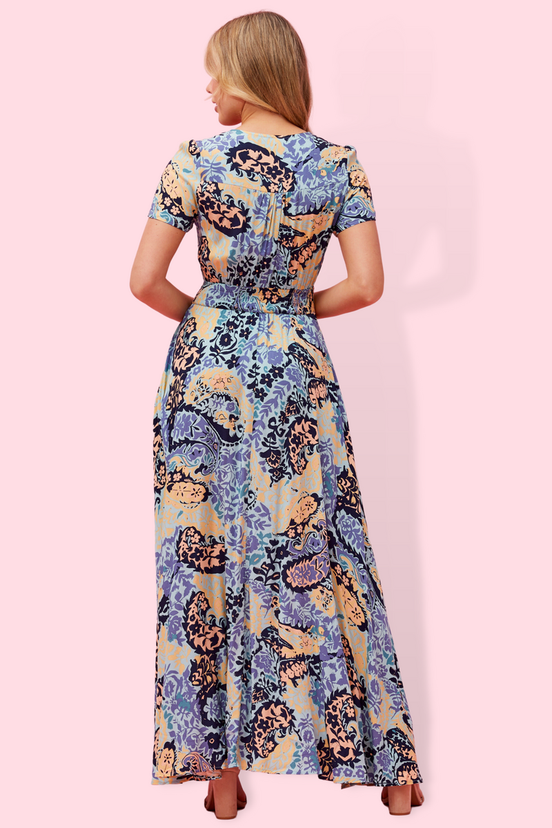 Kirby Floral Boho Maxi Dress