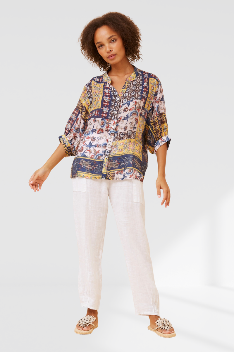 Rachael Shirt - Patchwork