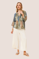 Samira top - khaki
