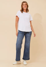 Amelia Tee - white