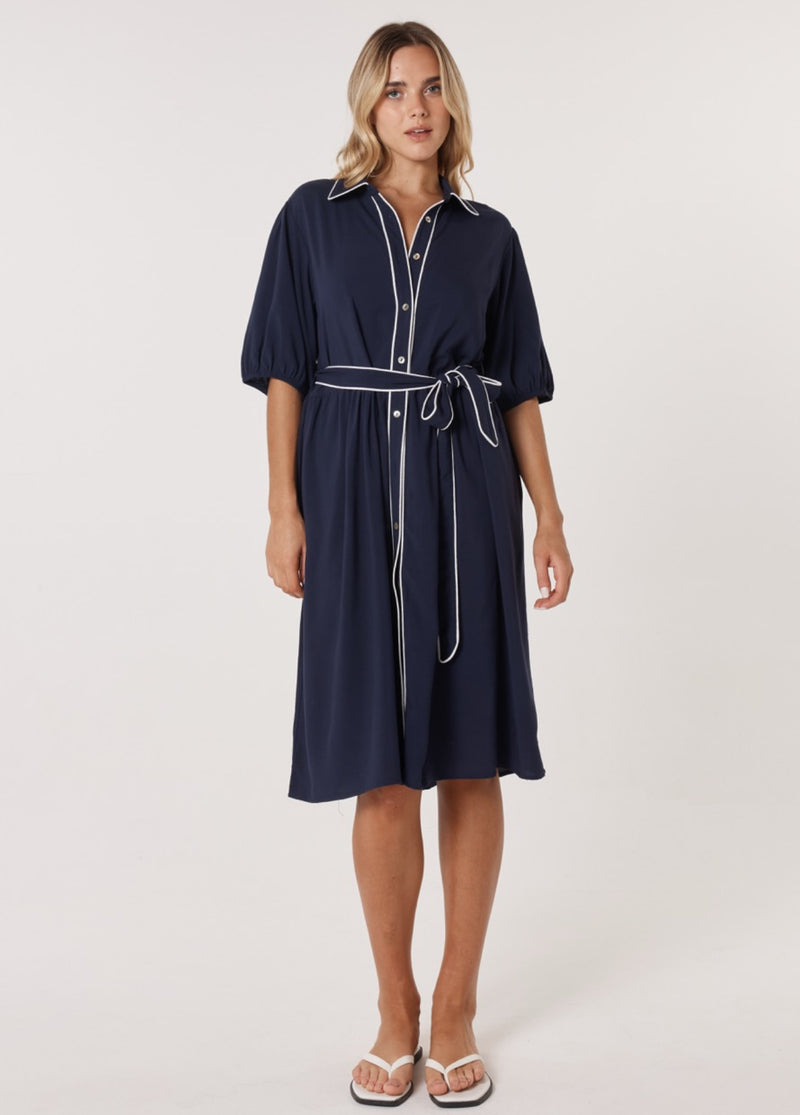 Rio Reef Dress - navy