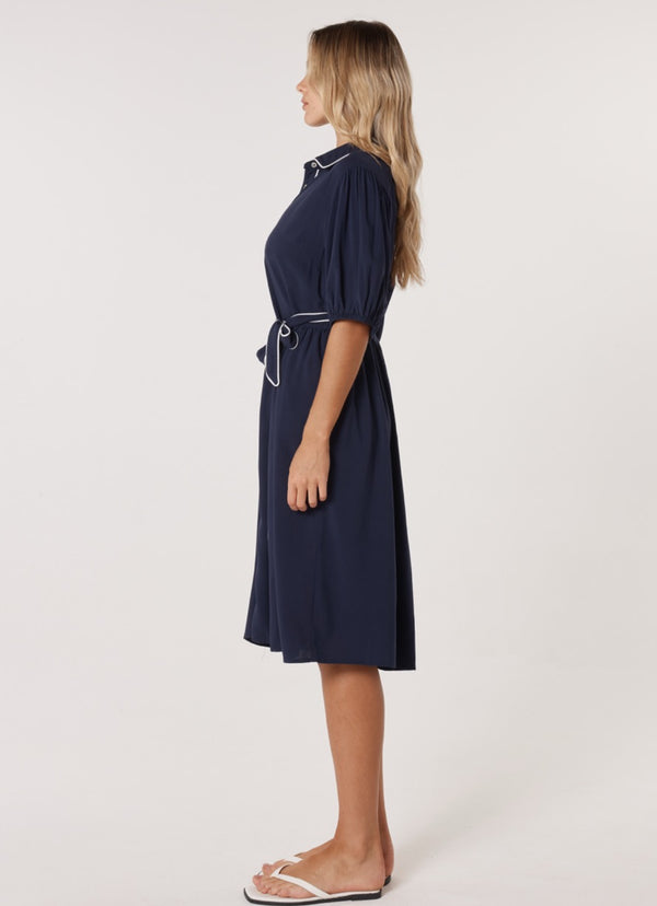 Rio Reef Dress - navy