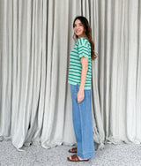 Sav knit - green stripe