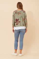 Ester top - khaki