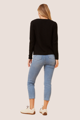 Conti knit top - Black