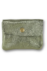 Maison Fanli - Coin Purse Metallic Khaki
