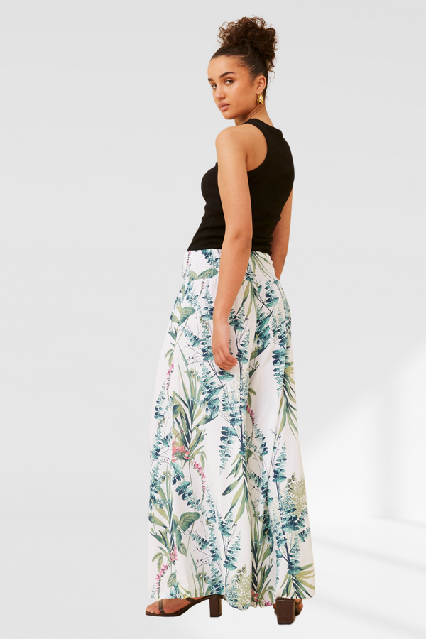 Hazel Tropical Pants - Made In Italy