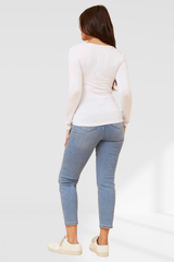Holly top - white