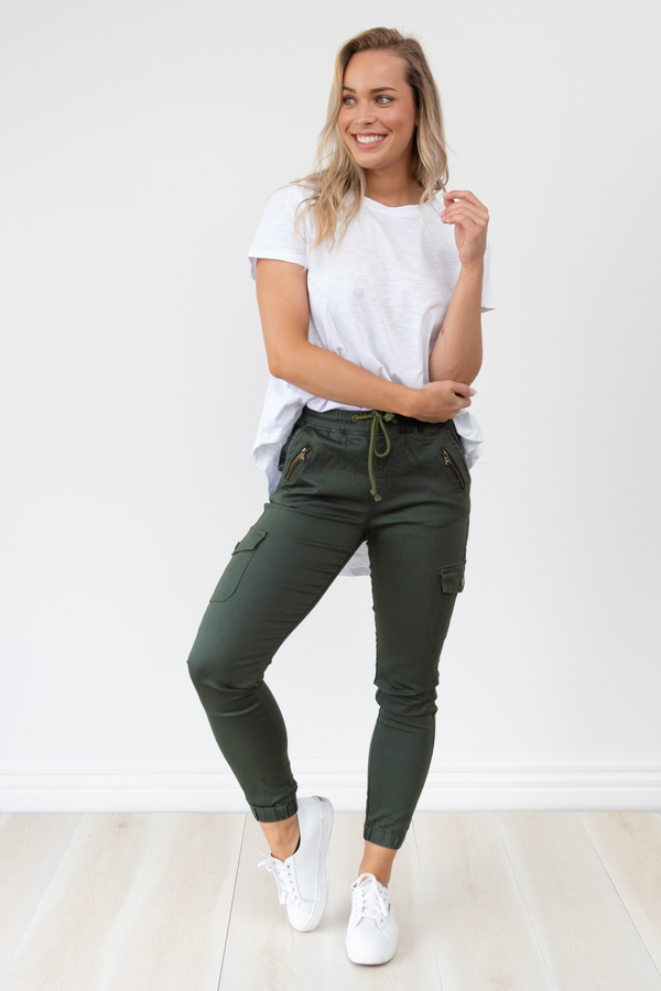 Ash Joggers - Khaki