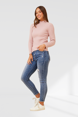 Azure knit - Mistry pink