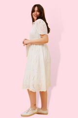 Avril Lace Trim Dress