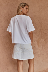 Salore Printed Tee - Peony Print